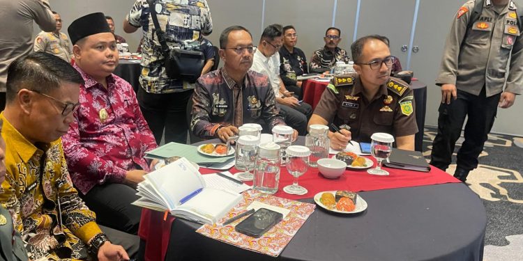 Wabup Murison Hadiri Rakor Penanganan Konflik Sosial di Jambi, Tegaskan Pentingnya Sinergi Pusat dan Daerah