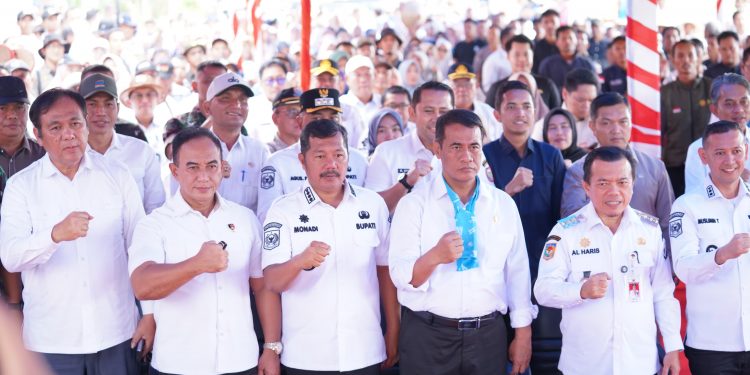 Menteri Pertanian Kunjungi Kerinci, Bupati Monadi Siap Bersinergi Wujudkan Kedaulatan Pangan Nasional Dari Desa