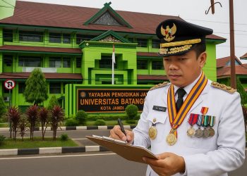 Gubernur Jambi Ngotot Ambil Alih Aset UNBARI, Demi Selamatkan Stadion Swarnabhumi?