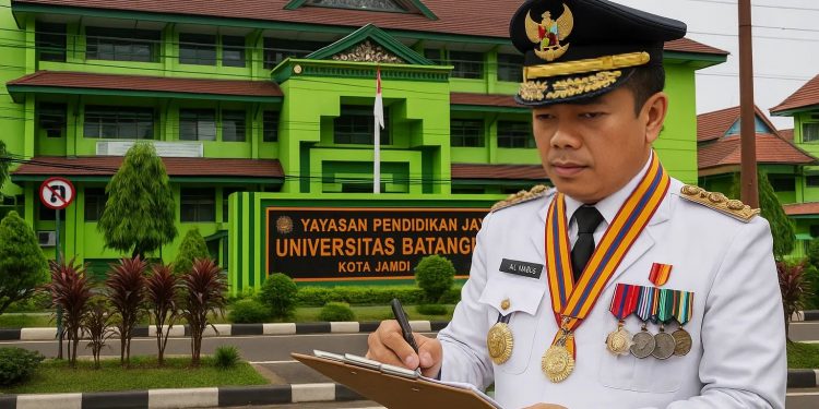 Gubernur Jambi Ngotot Ambil Alih Aset UNBARI, Demi Selamatkan Stadion Swarnabhumi?