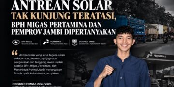 ANTREAN SOLAR TAK KUNJUNG TERATASI, BPH MIGAS PERTAMINA DAN PEMPROV JAMBI BERMAIN?