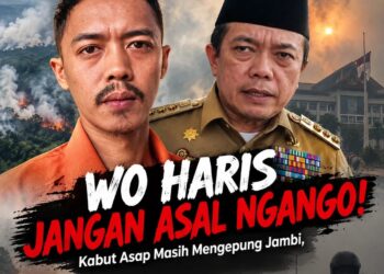 Asap Masih Mengepul, Sebri : Wo Haris Jangan Asal Ngango!